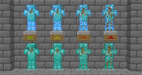 Minecraft armor durability texture pack  Better Netherite (Gold and Diamond) by Tacoperson) 16x Minecraft 1